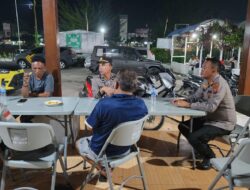 Tak Kenal Lelah Kapolsek Indrapura Laksanakan Sambang Cooling System Pada Malam Hari