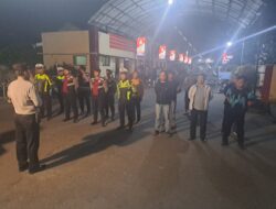 Patroli skala besar dan rayonisasi Polres Binjai dan jajaran guna terciptanya situasi yang aman dan kondusif