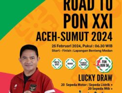 Gelorakan Semangat PON 2024 Sumut – Aceh, Pemprovsu Gelar Fun Run Diikuti 10 Ribu Peserta