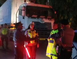 Polres Pematang Siantar Lakukan Pengamanan LogistikF1H20 Yang Melintasi Wilayah Hukumnya