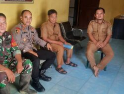 Kapolsek Medang Deras Turun Langsung Melaksanakan Sambang Cooling System Ke Desa