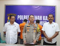 Polres Tanah Karo Gelar Press Release Sejumlah Kasus Pencurian, 4 Ditetapkan Tersangka, 1 Diantaranya Residivis