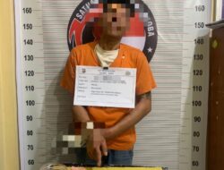Bandar Narkoba Di Ajibata Berhasil Di Tangkap Polres Toba Di Rumahnya, 1,17 Gram Ganja dan 2,28 Gram Shabu Diamankan