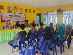 Dekat Dengan Masyarakat Dan Respon Keluhan Masyarakat Polsek Tebing Tinggi Tinggi Melaksanakan Jumat Curhat
