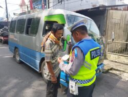 Masih Banyak Pelanggaran, Ops Keselamatan Toba 2024 Polres Sibolga, Tindak Pelanggar Dengan Tilang Teguran