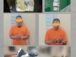 Sat Narkoba Polres Langkat Kembali Amankan Dua orang Pria Atas Kepemilikan Narkotika Jenis Sabu