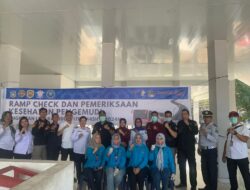 Pemeriksaan Urine bagi pengemudi dan kondisi kendaraan umum angkutan lebaran 2024