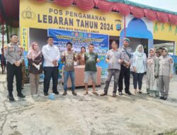 Polres Padang Lawas Melaksanakan Test Urine Terhadap Supir Bus