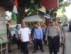 Kapolres Langkat Bersama Pj Bupati Tinjau Pos Yan Ketupat Toba 2024
