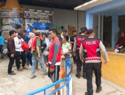 Sat Samapta Polres Batu Bara Patroli Di Lokasi Objek Wisata Yang Ramai Pengunjung Menikmati Suasana Lebaran Dan Berinteraksi Langsung Dengan Masyarakat