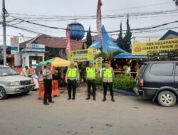 KRYD Pasca Ops Ketupat, Polres Tanah Karo Stand By Pengaturan di Daerah Wisata