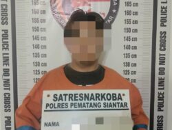 Polres Pematangsiantar Berhasil Mengamankan Pria Jalan Medan Dan Sita 20,90 Gram Sabu