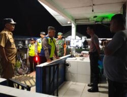 Ciptakan Kondisi Kamtibmas Yang Kondusif Polsek Dolok Merawan Lakukan Patroli Gabungan Tiga Pilar