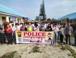 Tanamkan Disiplin Sejak Dini Terhadap Pelajar, Sat lantas Polres Dairi Sosialisasi Tertib Berlalu Lintas
