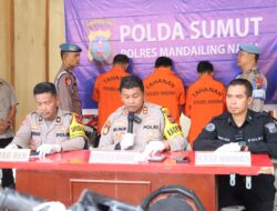 Polsek Panyabungan Polres Madina Ungkap Kasus Curanmor, 16 Septor Disita