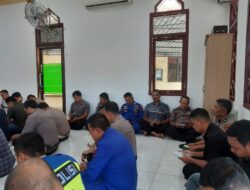 Kegiatan Binrohtal Dilaksanakan Personil Polres Sibolga, Tingkatkan Iman Dan Taqwa