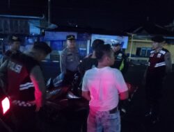 Antisipasi Aksi Kenakalan Remaja, Polres Sibolga Melaksanakan Patroli Gabungan Tiga Pilar