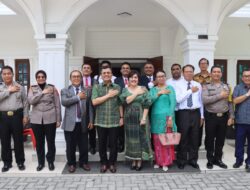 Bahayanya Narkoba, Himbauan Kapolrestabes Medan Saat Ibadah Kenaikan Isa Al Masih Di GKPI Sei Agul Medan Barat