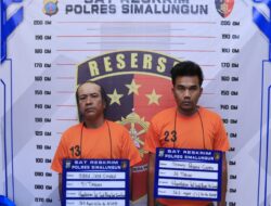 Jatanras Polres Simalungun Berhasil Bekuk Dua Pelaku Pencurian Besi Beton , Tidak Berkutik saat Diamankan