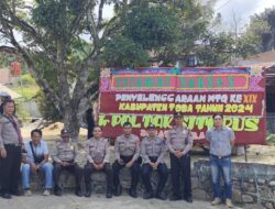 Polsek Silaen Pengamanan MTQ Ke XIX Tingkat Kabupaten Toba