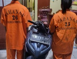 Tidak Lebih 24 Jam Tersangka Curanmor Ditangkap Tim Opsnal Polsek Sibolga Selatan Polres Sibolga