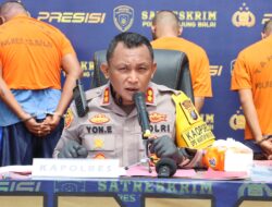 Kapolres Tanjung Balai Pimpin Konferensi Pers Ungkap Kasus Curanmor