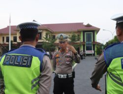 Jelang kedatangan Kapolda Sumut Polres Batu Bara gelar pengecekan Personil