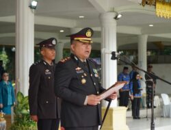 Kapolres Langkat Pimpin Upacara Harkitnas Ke-116
