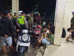 Cegah Aksi Kenakalan Remaja, Dilaksanakan Patroli Gabungan Tiga Pilar Dan Razia Polres Sibolga