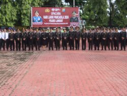 Upacara Peringatan Hari Lahir Pancasila di Polres Langkat