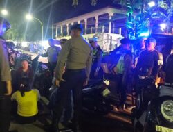 Polres Sibolga Laksanakan Patroli Tiga Pilar Dan Razia, Cegah Kejahatan Jalanan