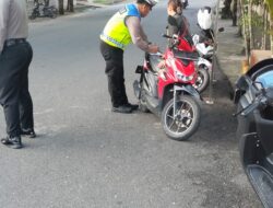 Urai Kemacetan, Polres Sibolga Gelar Personilnya Laksanakan Pos Padat Pagi Di Persimpangan
