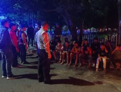 Polres Sibolga Gelar Patroli Skala Besar, Antisipasi Gangguan Kamtibmas Di Kota Sibolga