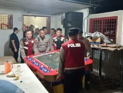 Polresta Deli Serdang Gerebek Tempat Judi Tembak Ikan Di Tanjung Morawa