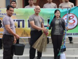 Polres Tanah Karo Gelar Bakti Religi Sambut Hari Bhayangkara ke-78