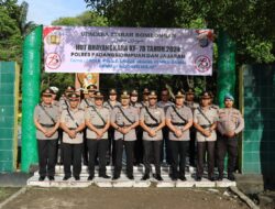 Peringati Hari Bhayangkara ke-78,Polres PSP Tabur Bunga dan Ziarah Makam pahlawan