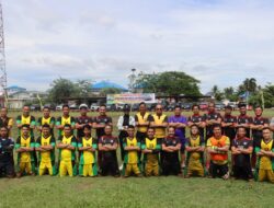 Sat Res Narkoba Polresta Deli Serdang Menangkan Pertandingan Sepak Bola Mini Soccer Dalam Rangka HUT Bhayangkara Ke-78