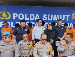 Polda Sumut dan Polrestabes Medan Bongkar Sindikat Pencurian Bongkar Rumah Antar Provinsi