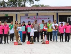 Kapolres Tanah Karo Hadiri Lomba Senam Anak Indonesia Sehat : Dorong Aktivitas Positif dan Gaya Hidup Sehat Sejak Dini