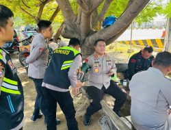 Polda NTB Kerahkan Ratusan Personel Amankan Aksi Massa di Pelabuhan Poto Tano