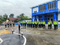 Satlantas Polres Sergai Laksanakan Pengaturan Lalu Lintas Padat Pagi dan Himbauan Tertib Berlalu Lintas
