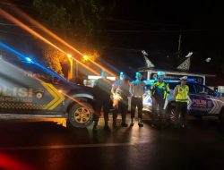 Polres Tanah Karo Gelar Patroli Malam, Ciptakan Kamtibmas Kondusif di Kabanjahe