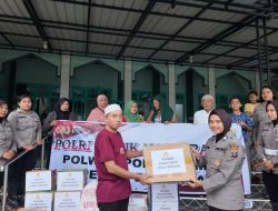 Uluran Tangan di Tengah Longsor Sibolga, Polwan Polda Sumut Hadir Menguatkan Warga