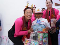 Natal Berbagi, Polda Sumut-Bhayangkari Salurkan Bingkisan dan Trauma Healing bagi Anak