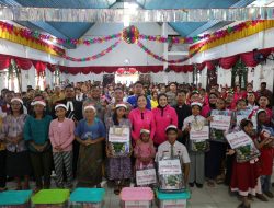 Hadir Membawa Harapan, Kapolda Sumut Rayakan Natal Bersama Korban Bencana di Tapanuli Selatan
