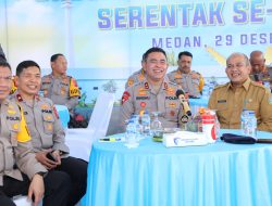 Polda Sumut Ikuti Groundbreaking 436 SPPG Polri Secara Zoom, Dukung Program Makan Bergizi Gratis