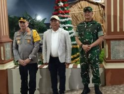 Kapolresta Deli Serdang beserta Forkopimda Deli Serdang cek situasi ibadah Gereja di Malam Tahun Baru 2026