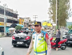 H+2 Tahun Baru, Arus Lalu Lintas di Karo Meningkat Namun Tetap Lancar