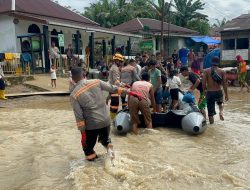 Polri Adaptif Hadapi Situasi Lapangan, Polsatwa K-9 Alihkan Prioritas untuk Bantu Warga Terdampak Banjir