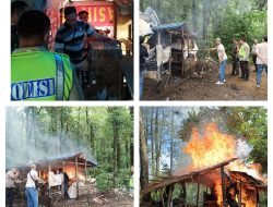 Polsek Pancur Batu Gerebek Lokasi Diduga Sarang Narkoba dan perjudian di Sibolangit